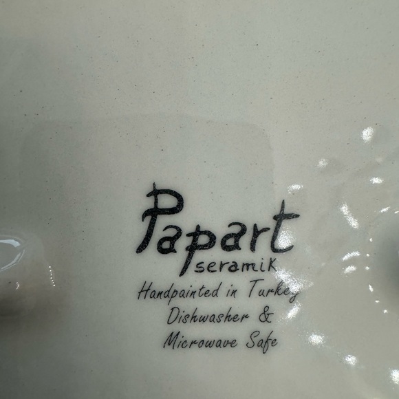 CHRISTMAS HOLIDAY PAINTED REINDEER PLATTER WINTER COOKIES SERVEWARE - Picture 7 of 8